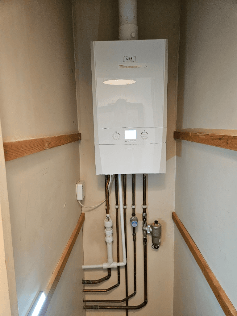 Modern boiler replacement completed in Brixham